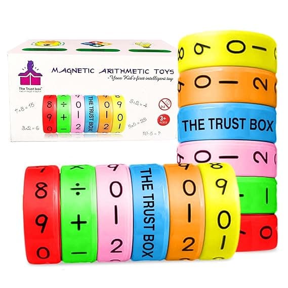 THE TRUST BOX Arithmetic Learning Magnetic Toy